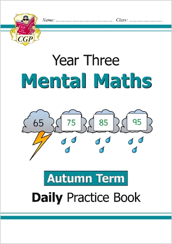 Бумажная книга «KS2 Mental Maths Year 3 Daily Practice Book: Autumn Term», автор CGP Books - фото №1
