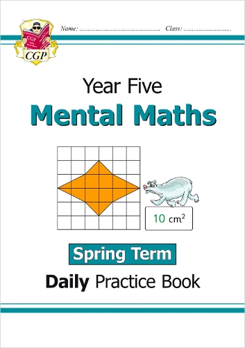 Паперова книга «KS2 Mental Maths Year 5 Daily Practice Book: Spring Term», автор CGP Books - фото №1