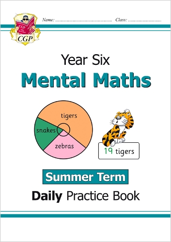 Бумажная книга «KS2 Mental Maths Year 6 Daily Practice Book: Summer Term», автор CGP Books - фото №1