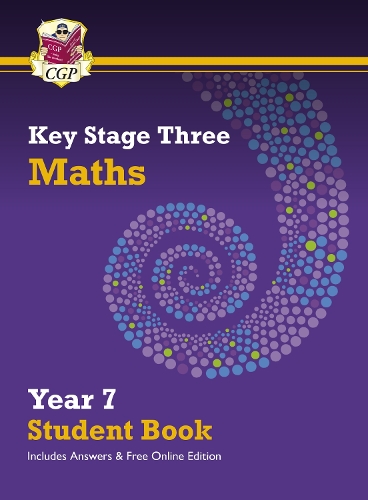 [object Object] «KS3 Maths Year 7 Student Book - with answers & Online Edition», автор CGP Books - фото №1
