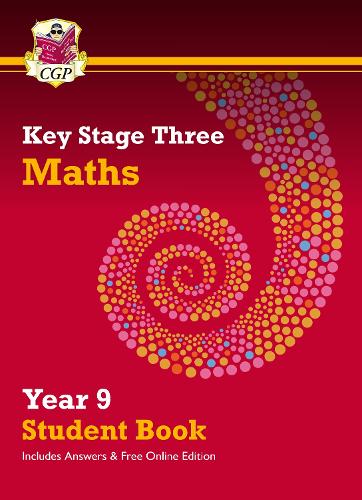 [object Object] «KS3 Maths Year 9 Student Book - with answers & Online Edition», автор CGP Books - фото №1