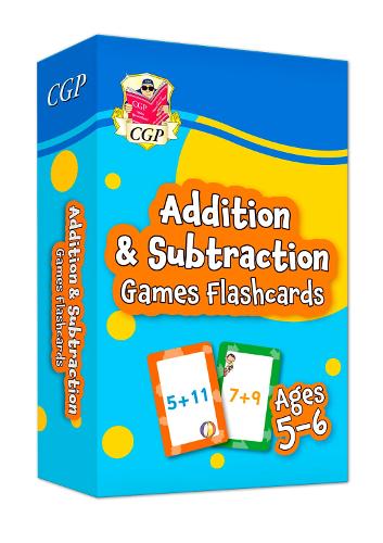 Бумажная книга «Addition & Subtraction Games Flashcards for Ages 5-6 (Year 1)», автор CGP Books - фото №1