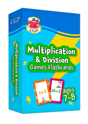Бумажная книга «Multiplication & Division Games Flashcards for Ages 7-8 (Year 3)», автор CGP Books - фото №1