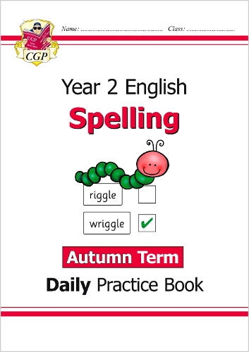 Бумажная книга «KS1 Spelling Year 2 Daily Practice Book: Autumn Term», автор CGP Books - фото №1