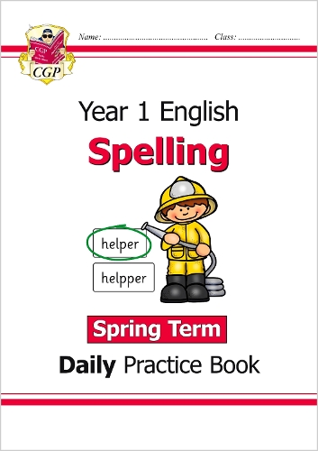 Бумажная книга «KS1 Spelling Year 1 Daily Practice Book: Spring Term», автор CGP Books - фото №1