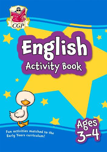 Бумажная книга «English Activity Book for Ages 3-4 (Preschool)», автор CGP Books - фото №1