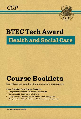 Паперова книга «BTEC Tech Award in Health & Social Care: Course Booklets Pack», автор CGP Books - фото №1
