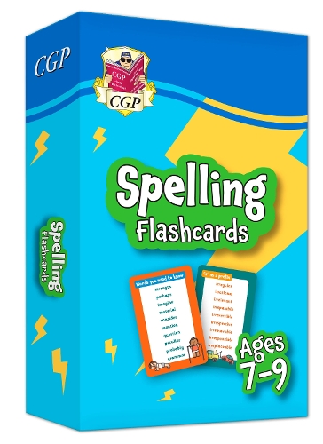Паперова книга «Spelling Flashcards for Ages 7-9», автор CGP Books - фото №1