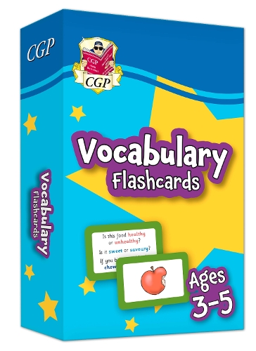 Бумажная книга «Vocabulary Flashcards for Ages 3-5», автор CGP Books - фото №1