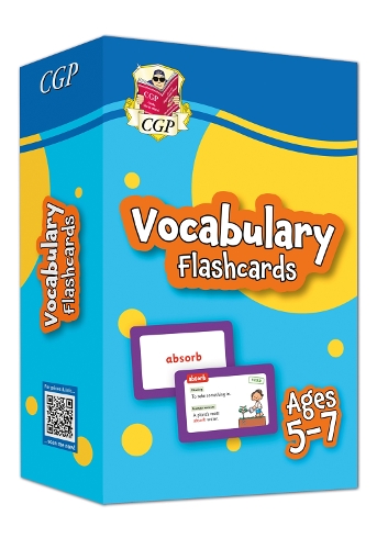 Паперова книга «Vocabulary Flashcards for Ages 5-7», автор CGP Books - фото №1