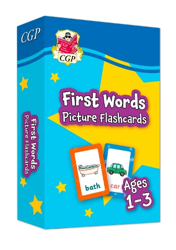 Бумажная книга «First Words Picture Flashcards for Ages 1-3», автор CGP Books - фото №1