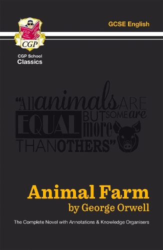 Паперова книга «Animal Farm - The Complete Novel with Annotations and Knowledge Organisers», автор Джордж Орвелл - фото №1