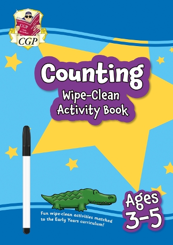 [object Object] «New Counting Wipe-Clean Activity Book for Ages 3-5 (with pen)», автор CGP Books - фото №1