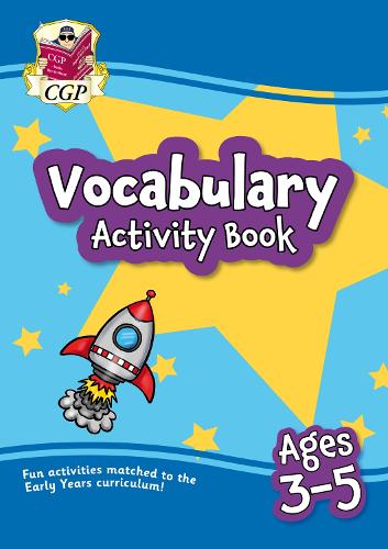 Паперова книга «Vocabulary Activity Book for Ages 3-5», автор CGP Books - фото №1