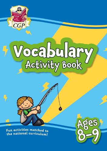 Паперова книга «Vocabulary Activity Book for Ages 8-9», автор CGP Books - фото №1
