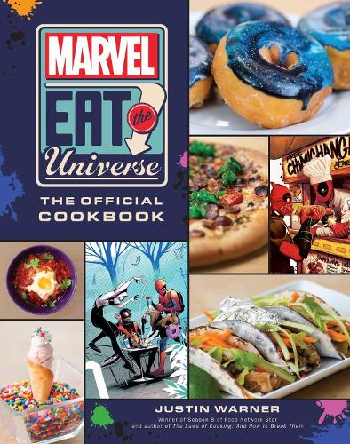 Бумажная книга «Marvel Eat the Universe: The Official Cookbook», автор Джастин Уорнер - фото №1