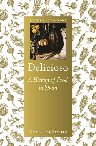 Бумажная книга «Delicioso: A History of Food in Spain», автор Мария Хосе Севилья - фото №1