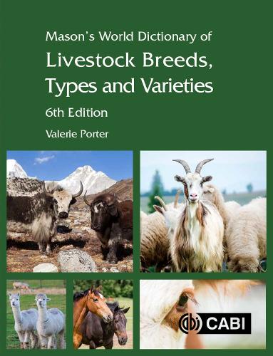 Бумажная книга «Mason's World Dictionary of Livestock Breeds, Types and Varieties», автор Валери Портер - фото №1