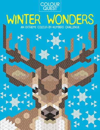 [object Object] «Colour Quest®: Winter Wonders: An Extreme Colour by Numbers Challenge», авторов Даниэла Геремия, Лорен Фарнсворт - фото №1