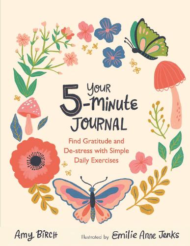 Паперова книга «Your 5-Minute Journal: Find Gratitude and De-Stress with Simple Daily Exercises», автор Емі Берч - фото №1