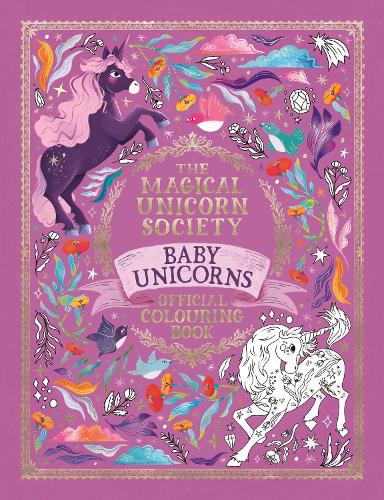 Бумажная книга «The Magical Unicorn Society Official Colouring Book: Baby Unicorns», автор Валентина Луз - фото №1