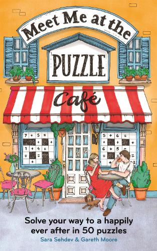 Paper book «Meet Me at the Puzzle Café: Solve Your Way to Happily Ever After in 50 Puzzles», authors Gareth Moore, Sara Sehdev - фото №1