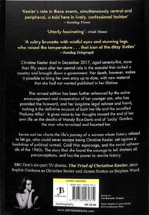 Бумажная книга «Secrets and Lies. The Trials of Christine Keeler», авторов Дуглас Томпсон, Кристин Киллер - фото №1
