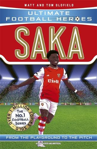 Бумажная книга «Saka (Ultimate Football Heroes - The No.1 football series): Collect them all!», авторов Мэтт Олдфилд, Ultimate Football Heroes - фото №1