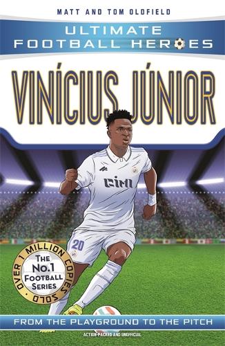 Бумажная книга «Vinícius Júnior (Ultimate Football Heroes - The No.1 football series): Collect them all!», авторов Мэтт Олдфилд, Ultimate Football Heroes - фото №1