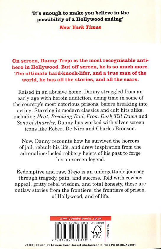 Бумажная книга «Trejo. My Life of Crime, Redemption and Hollywood», автор Дэнни Трехо - фото №1