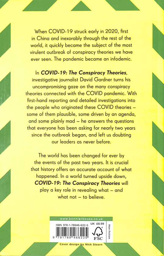 Бумажная книга «COVID-19 The Conspiracy Theories», автор Дэвид Гарднер - фото №1