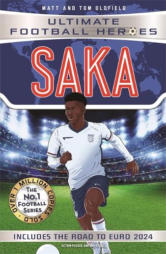 Бумажная книга «Saka (Ultimate Football Heroes - International Edition) - Includes the road to Euro 2024!: Collect them all!», авторов Мэтт Олдфилд, Ultimate Football Heroes - фото №1