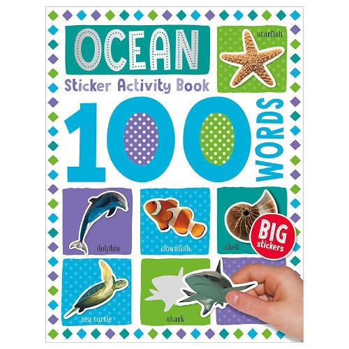 [object Object] «100 Ocean Words Sticker Activity», автор Make Believe Ideas - фото №1