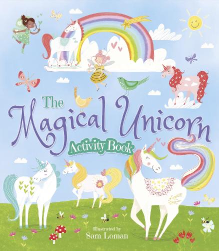 Паперова книга «The Magical Unicorn Activity Book» - фото №1
