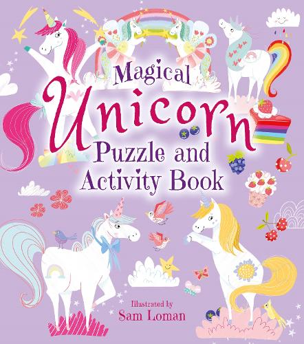Бумажная книга «Magical Unicorn Puzzle and Activity Book» - фото №1
