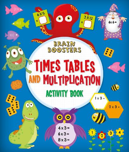 Бумажная книга «Brain Boosters: Times Tables and Multiplication Activity Book» - фото №1