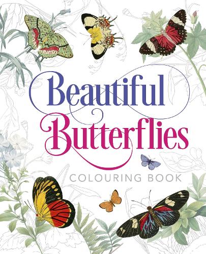 Бумажная книга «Beautiful Butterflies Colouring Book» - фото №1