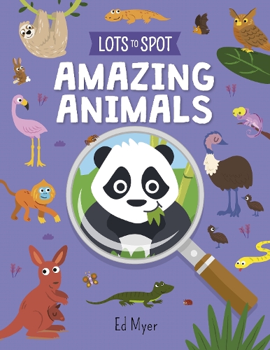 Паперова книга «Lots to Spot: Amazing Animals» - фото №1