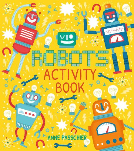 Бумажная книга «Robots Activity Book» - фото №1