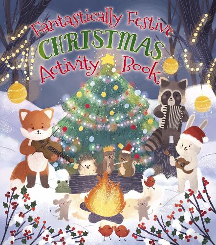 Бумажная книга «Fantastically Festive Christmas Activity Book», авторов Джеки Страхан, Джейн Мозли - фото №1