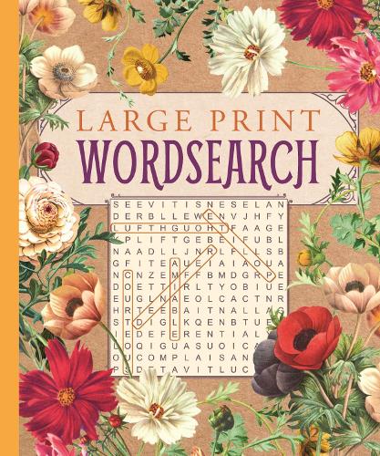 Бумажная книга «Large Print Wordsearch», автор Эрик Сондерс - фото №1