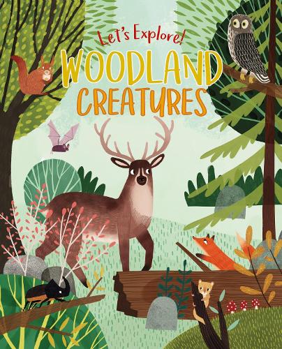 Паперова книга «Let's Explore! Woodland Creatures», автор Клер Філіп - фото №1