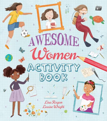 Бумажная книга «Awesome Women Activity Book», автор Лайза Риган - фото №1