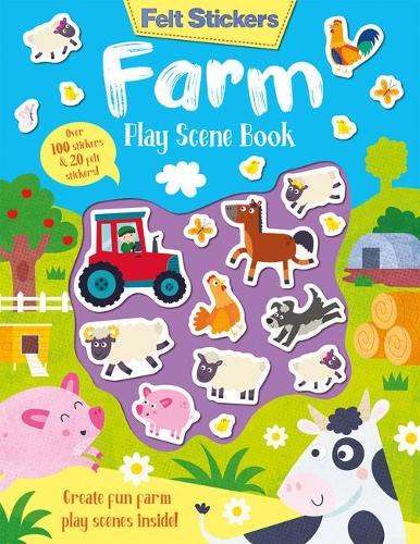 [object Object] «Felt Stickers Farm Play Scene Book», автор Кит Эллиот - фото №1