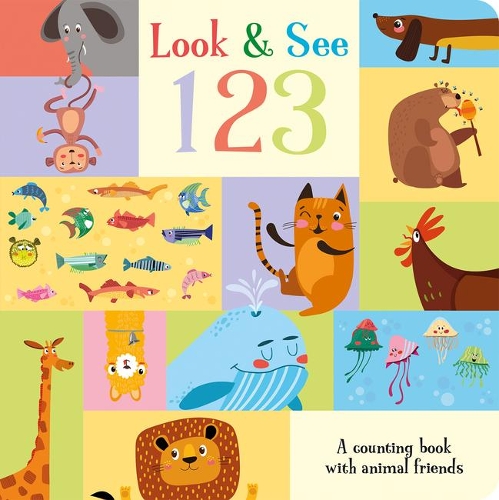 Бумажная книга «Look & See 123», автор Эмбер Лили - фото №1