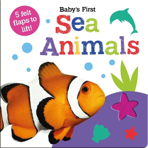 Бумажная книга «Baby's First Sea Animals», автор Джорджи Тейлор - фото №1
