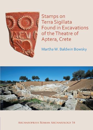 Бумажная книга «Stamps on Terra Sigillata Found in Excavations of the Theatre of Aptera», автор Марта В. Болдуин Боуски - фото №1