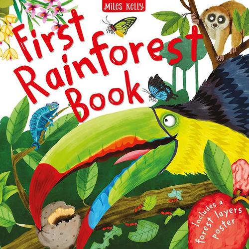 Бумажная книга «First Rainforest Book», автор Камилла де ла Бедойер - фото №1