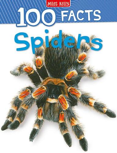 Бумажная книга «100 Facts Spiders», автор Камилла де ла Бедойер - фото №1