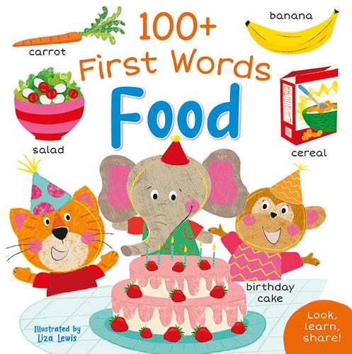Паперова книга «100+ First Words: Food», автор Беккі Майлз - фото №1